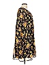 Laurel Grey 100% Polyester Yellow Casual Dress Size L - photo 4