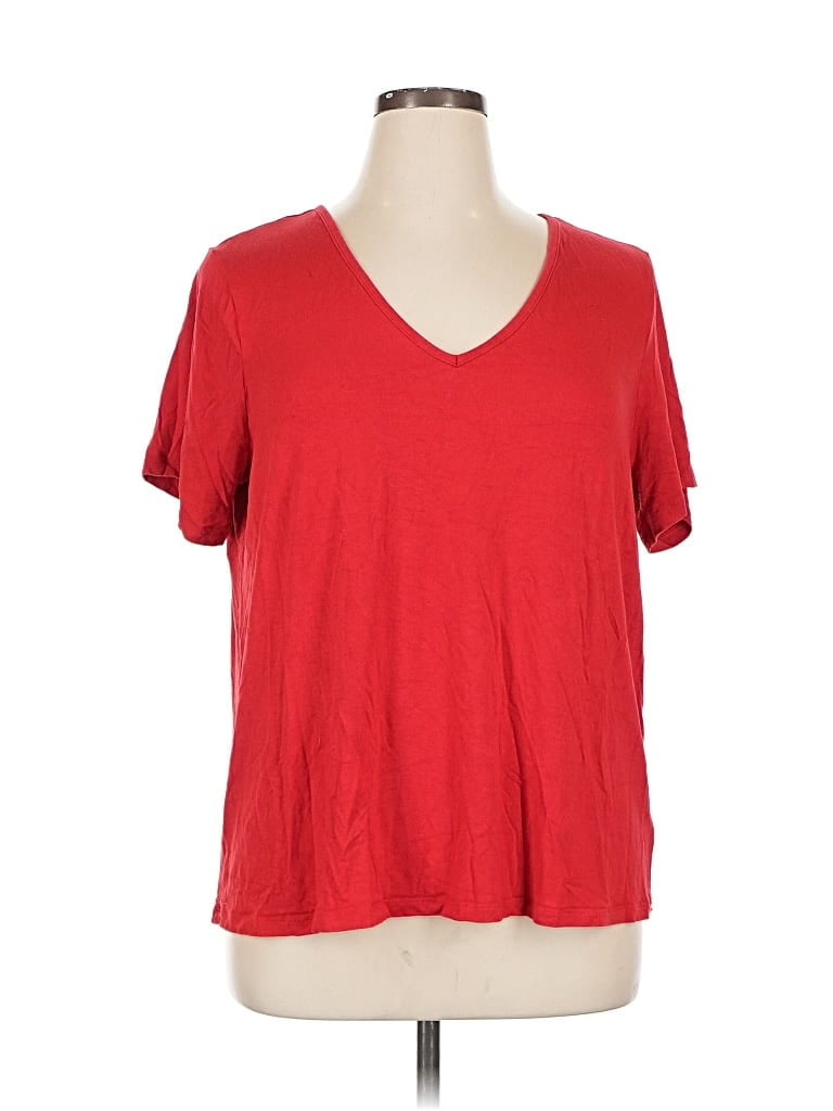 Pre-owned Old Navy Short Sleeve T-shirt In Red