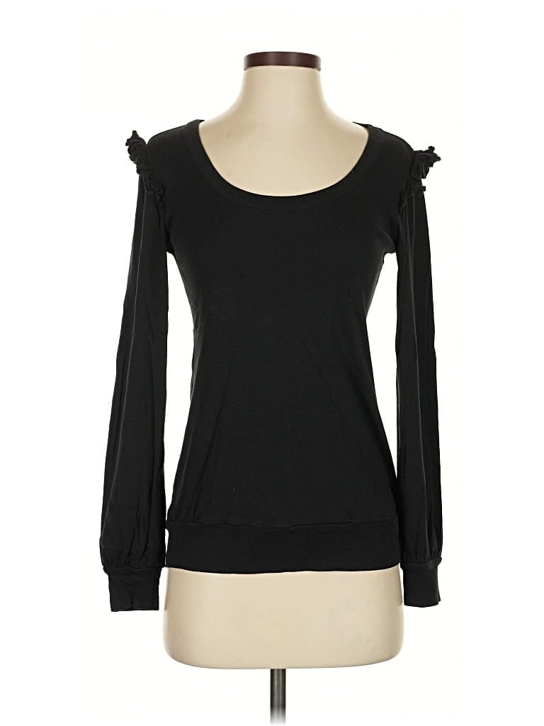 Pre-owned Chaser Long Sleeve T-shirt In Black