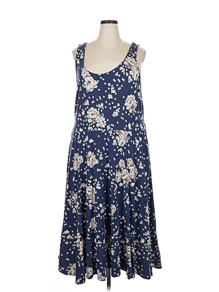 Pre-owned Torrid Casual Dress In Blue