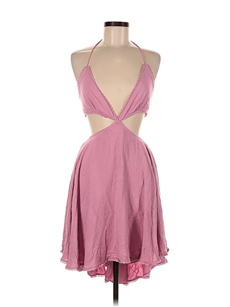 Pre-owned Alexia Admor Cocktail Dress In Pink
