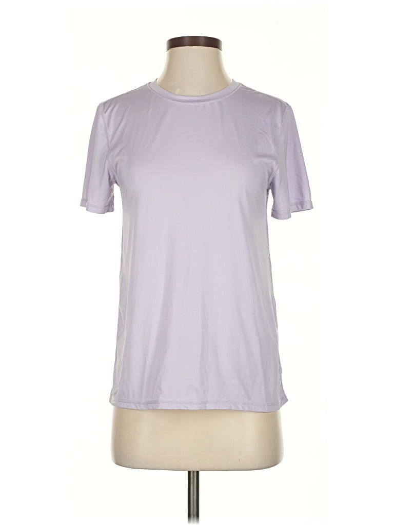 Pre-owned Fabletics Active T-shirt In Purple