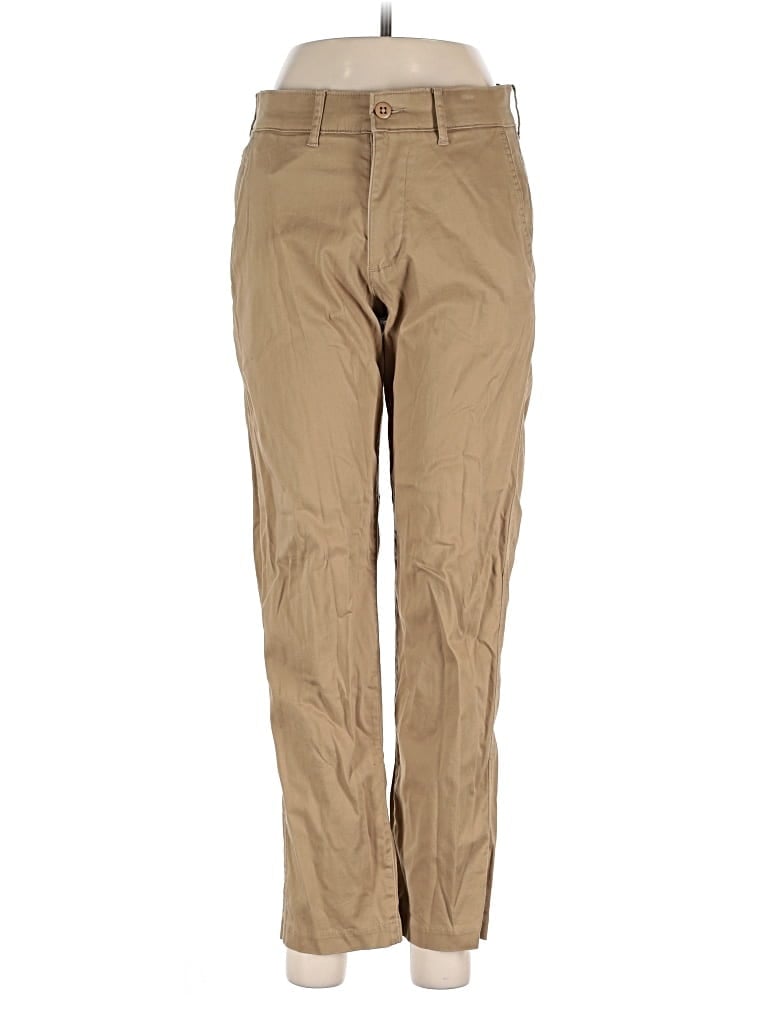 Pre-owned Abercrombie & Fitch Khaki Pant In Brown