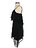 BCBGeneration Solid Black Cocktail Dress Size S - photo 5