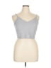 Open Edit Silver Tank Top Size 1X - photo 1