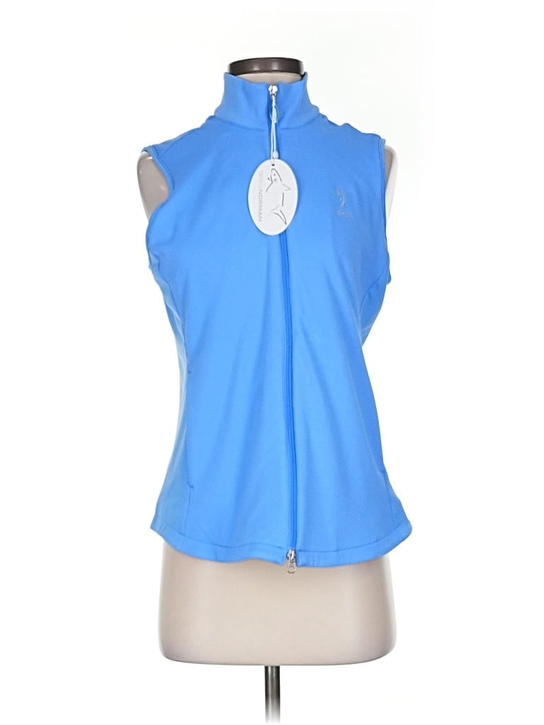 Greg Norman Vest In Blue