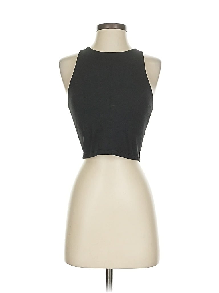 Pre-owned Old Navy Tank Top Black Halter Neckline Tops