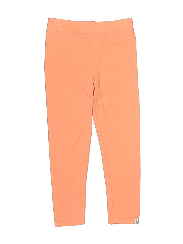 Pre-owned Honest Baby Clothing Kids' Casual Pants In Orange