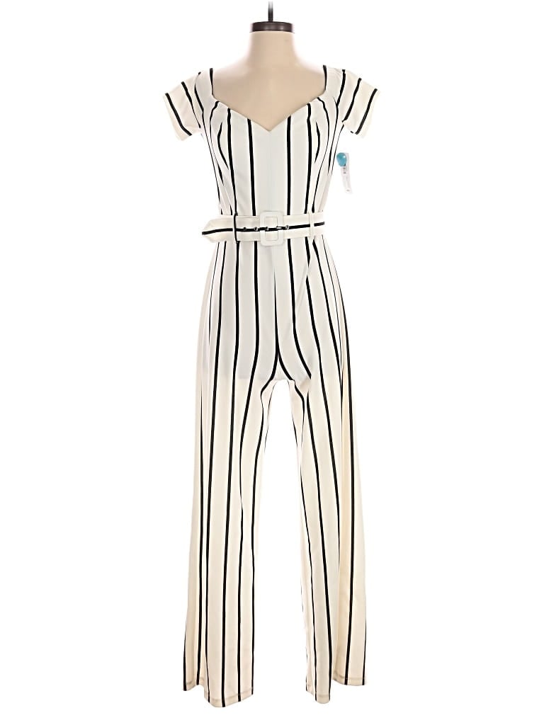 Premier Amour Jumpsuit In White