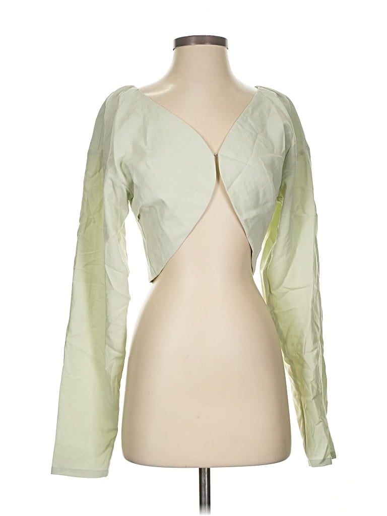Pre-owned Atoir 3/4 Sleeve Blouse In Green