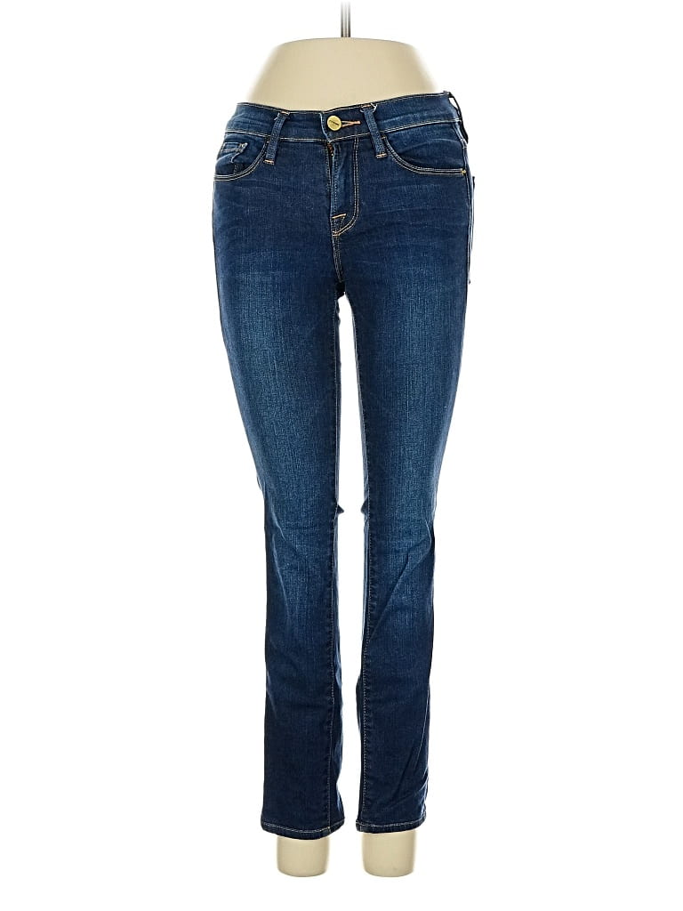 Pre-owned Frame Jeans In Blue