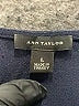Ann Taylor 100% Rayon Blue Sleeveless Blouse Size L - photo 6