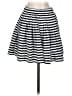 Candie's 100% Polyester Stripes Gray Casual Skirt Size S - photo 2