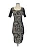Annabelle Graphic Black Cocktail Dress Size S - photo 1
