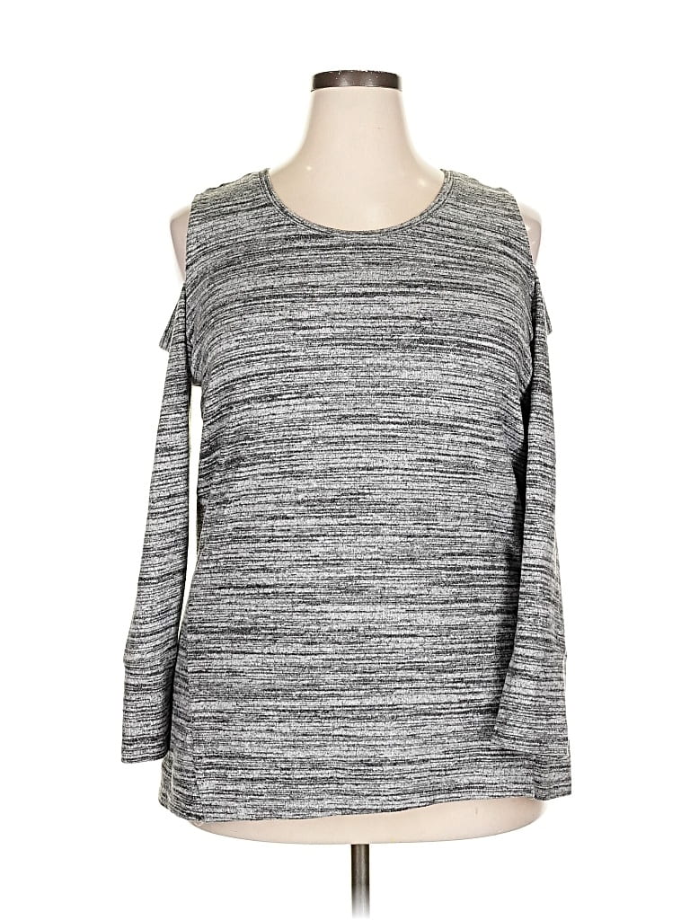 Pre-owned Tribal Pullover Sweater In Gray