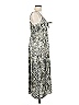 Express 100% Polyester Animal Print Silver Casual Dress Size M - photo 4