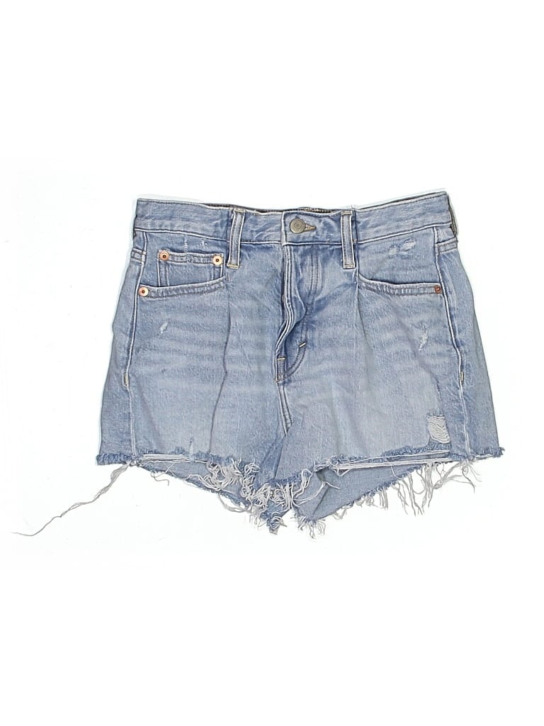 Pre-owned Lucky Brand Denim Shorts In Blue
