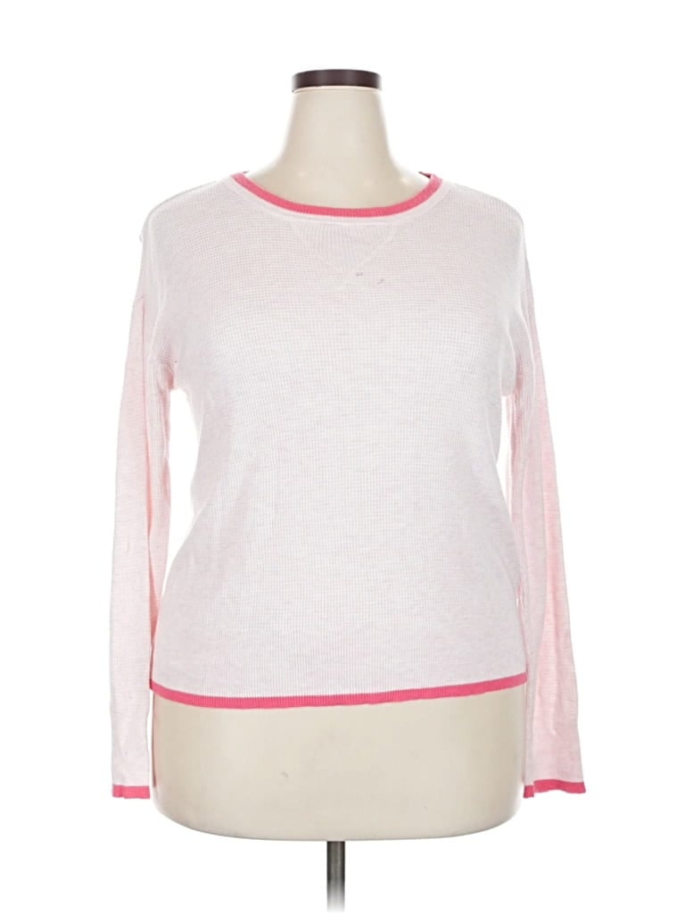 Pre-owned Style & Co Pullover Sweater In Pink