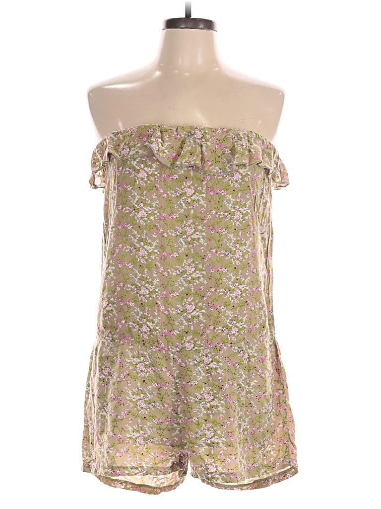 Pre-owned Poetry Clothing Romper In Green