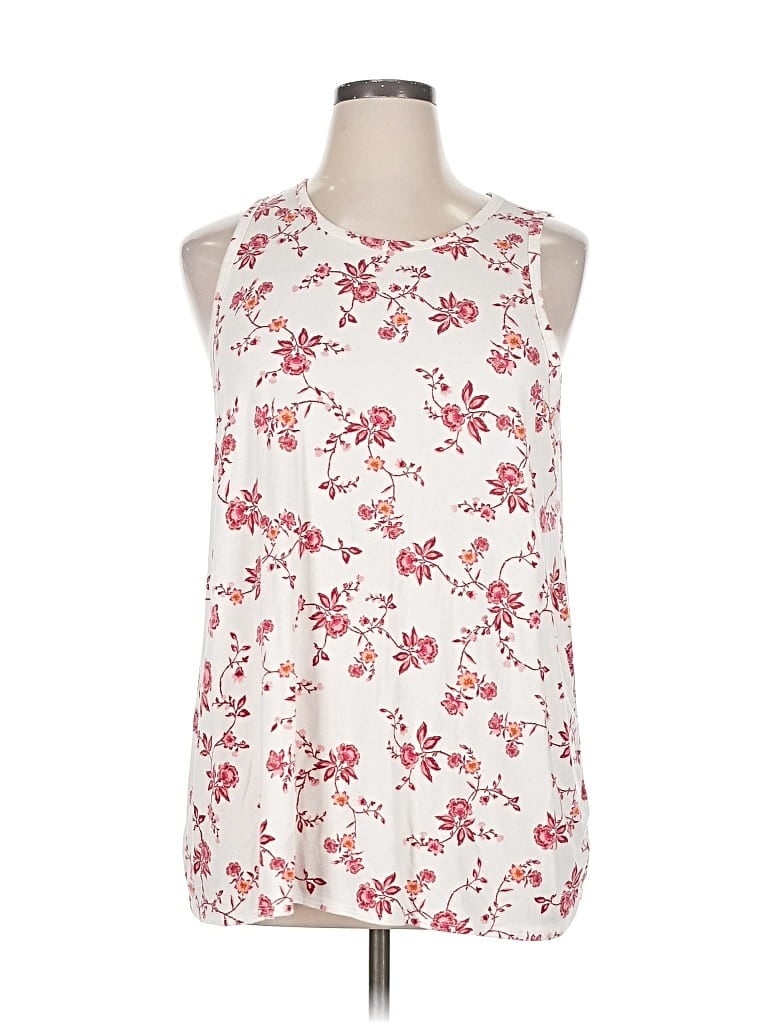 Pre-owned Old Navy Sleeveless T-shirt In White