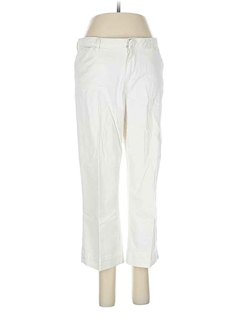Pre-owned Sonoma Life + Style Casual Pants In White