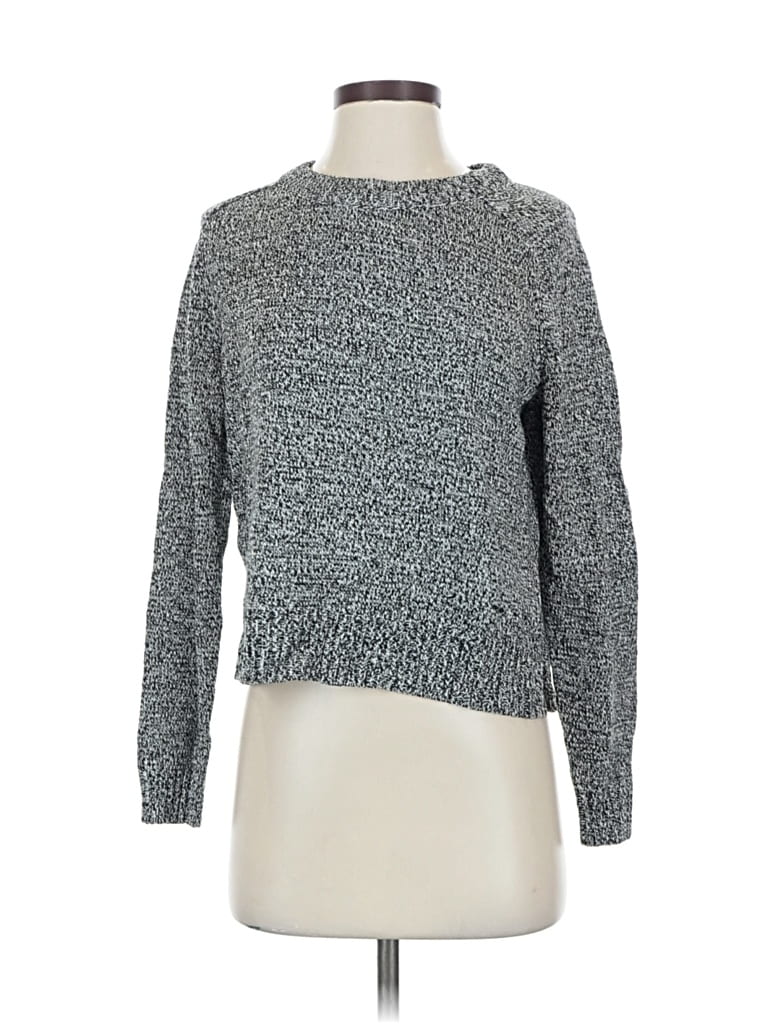 Pre-owned Divided By H&m Pullover Sweater In Gray