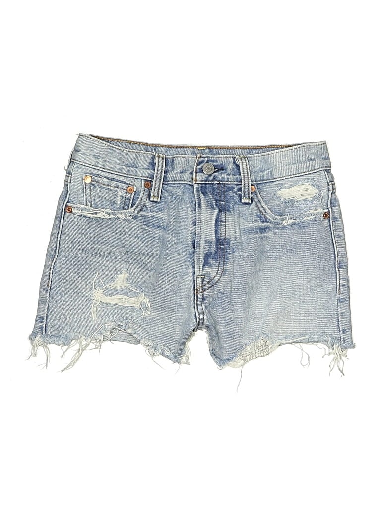 Pre-owned Levi's Denim Shorts In Blue