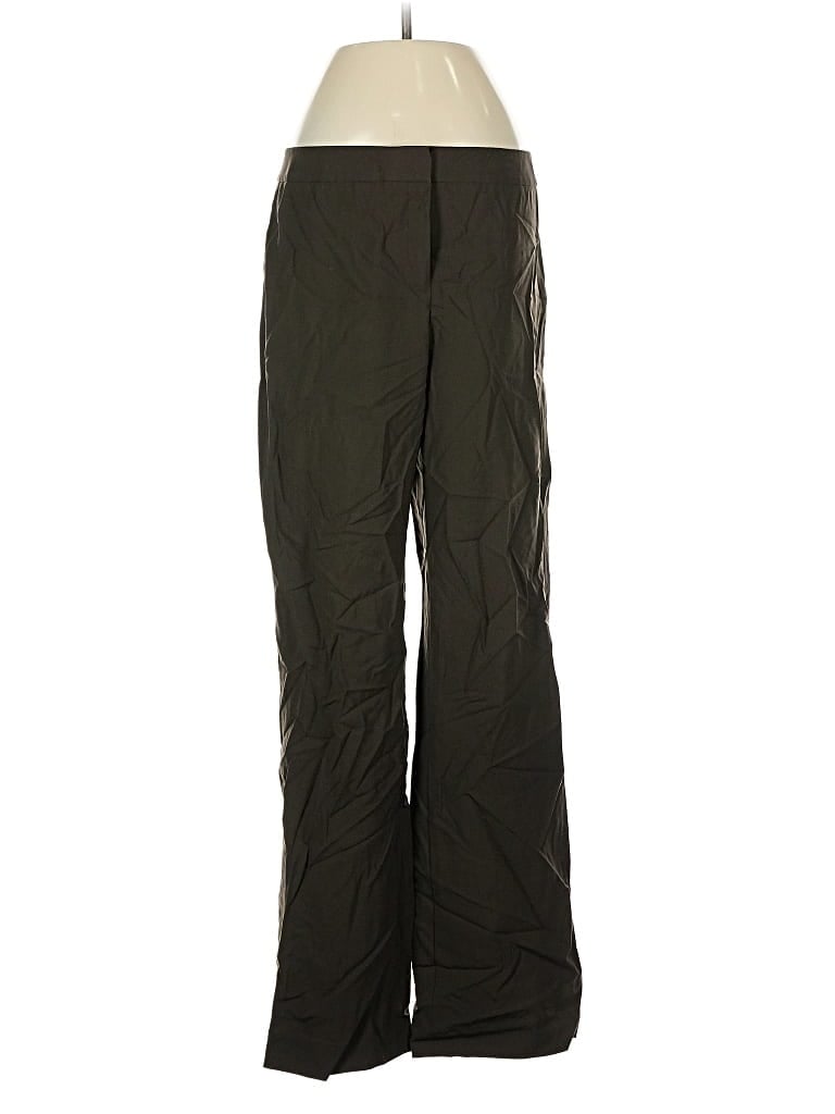Pre-owned Lafayette 148 Wool Pants In Green