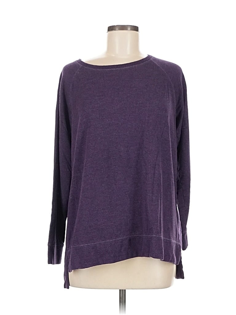 Pre-owned Alfani Intimates Pullover Sweater In Purple