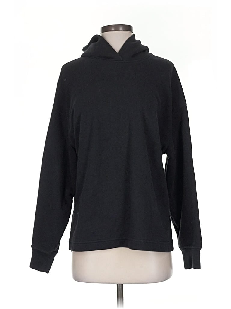 Pre-owned Uniqlo Pullover Hoodie In Black
