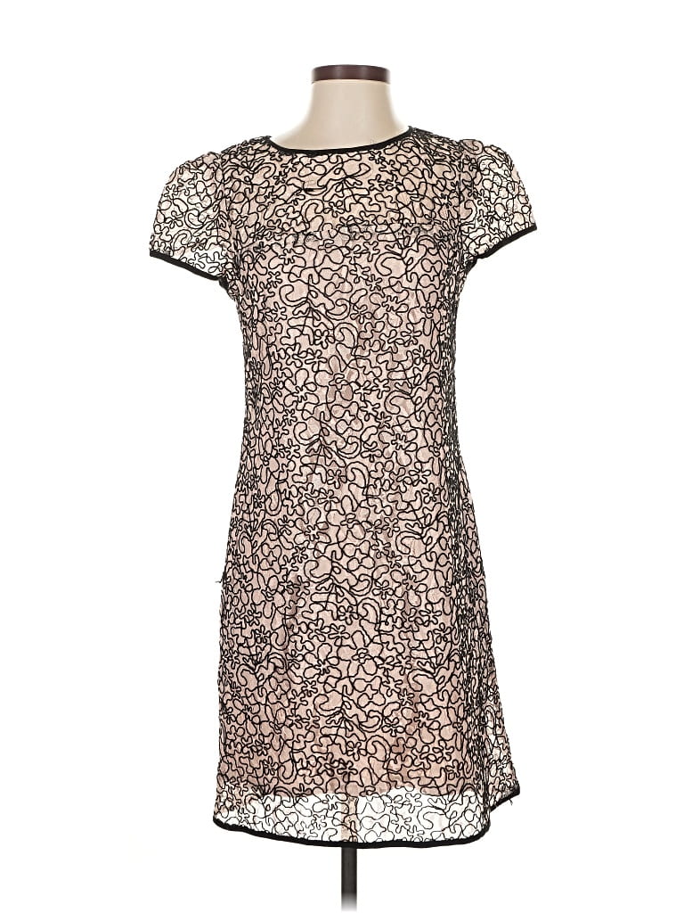 Pre-owned Milly Casual Dress In Brown