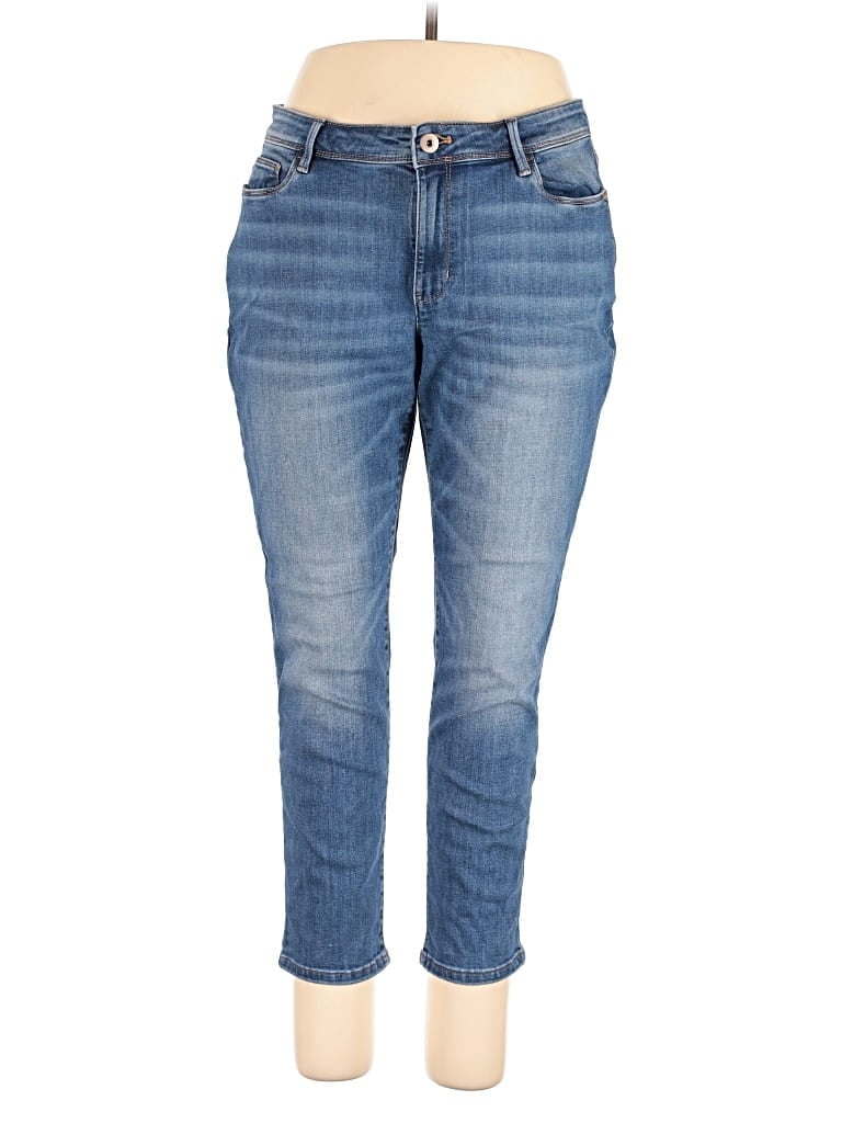 Pre-owned Jjill Jeans In Blue