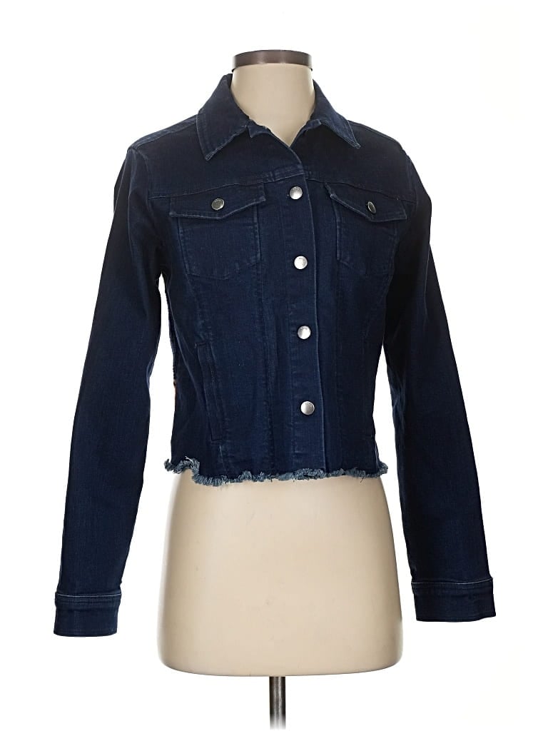 Pre-owned Ecru Denim Jacket In Blue