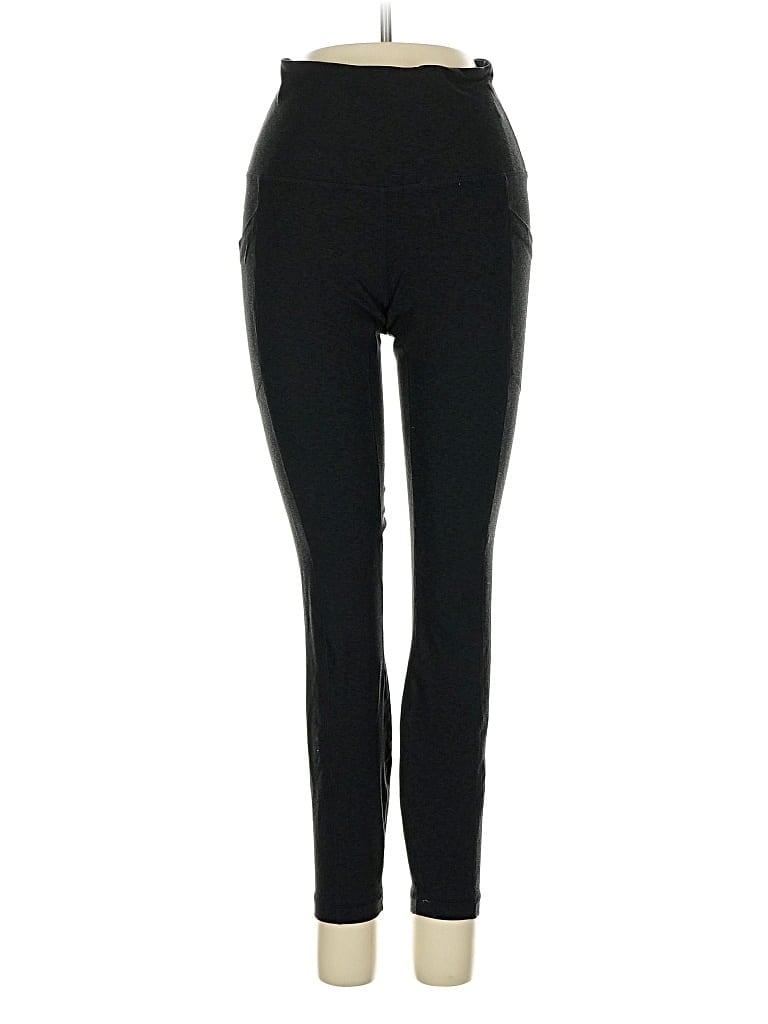Pre-owned Yogalicious Active Pants In Black