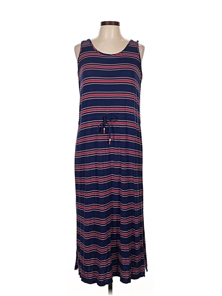 Pre-owned Brooks Brothers 346 Casual Dress In Blue