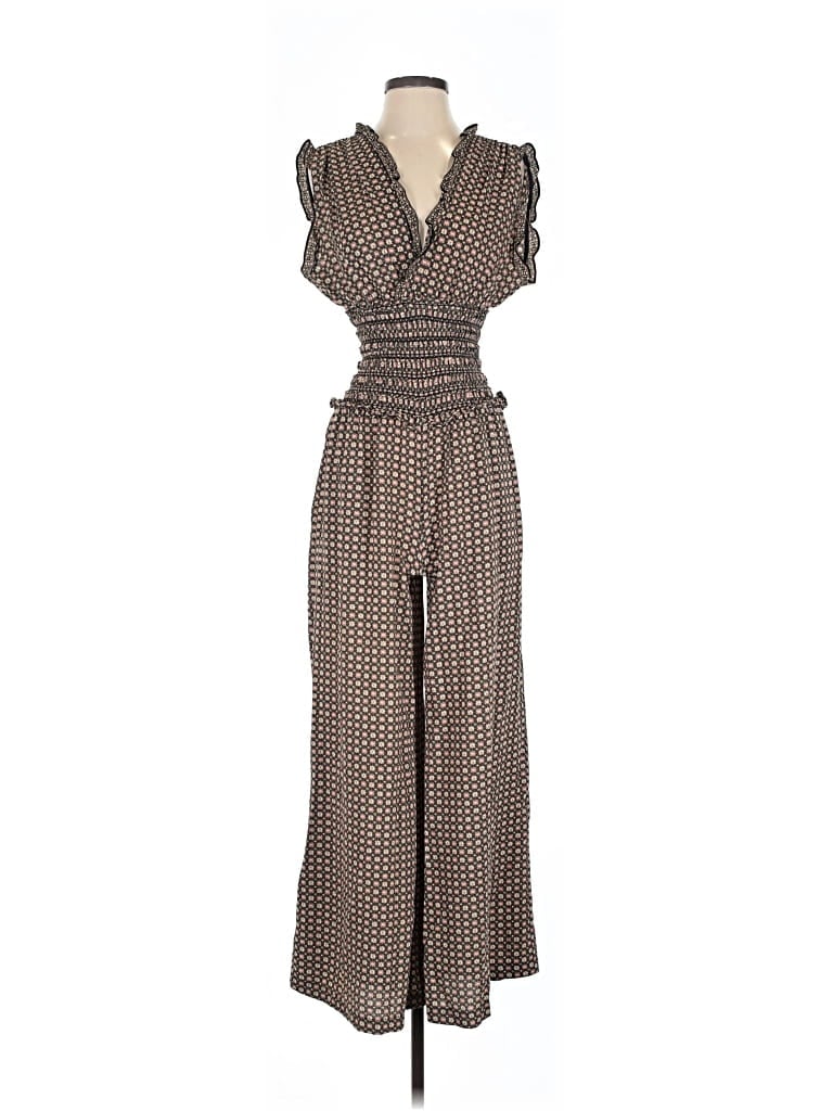 Pre-owned Max Studio Jumpsuit In Brown