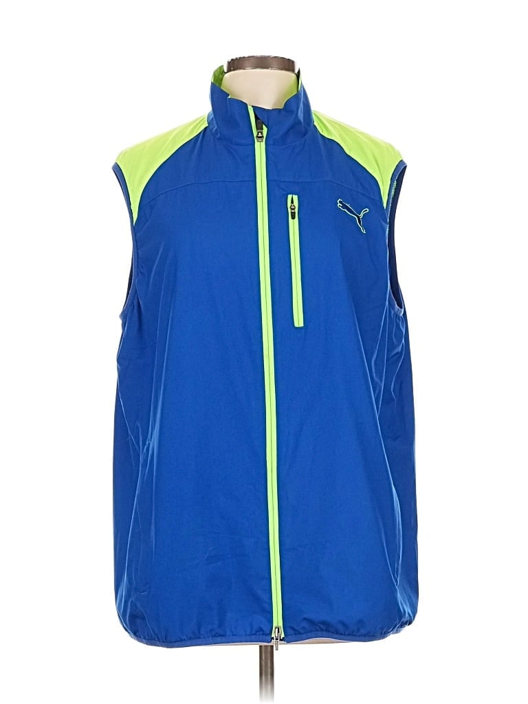 Pre-owned Puma Vest In Blue