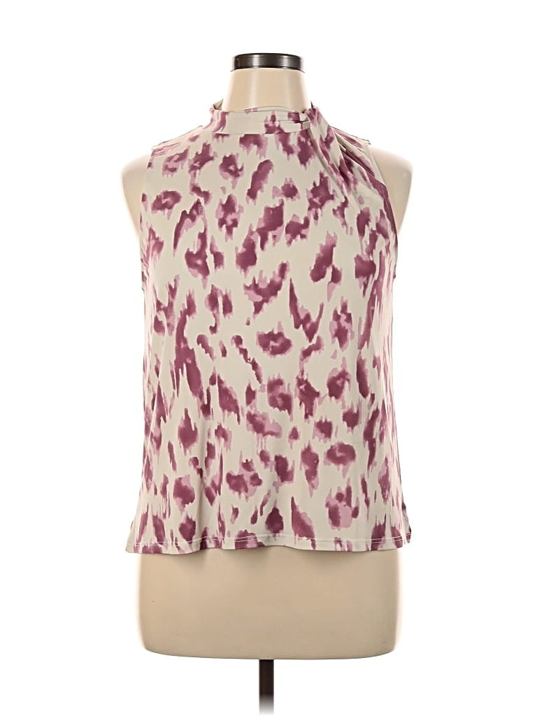 Pre-owned Beacon Sleeveless Blouse In Pink