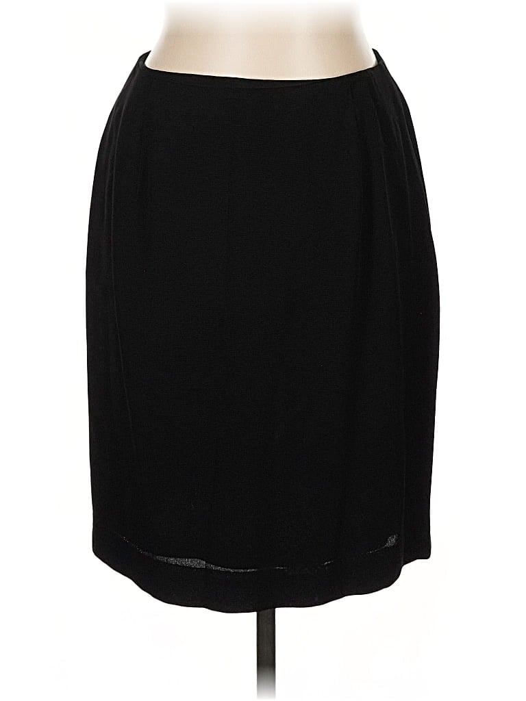 Pre-owned Valerie Stevens Formal Skirt In Black