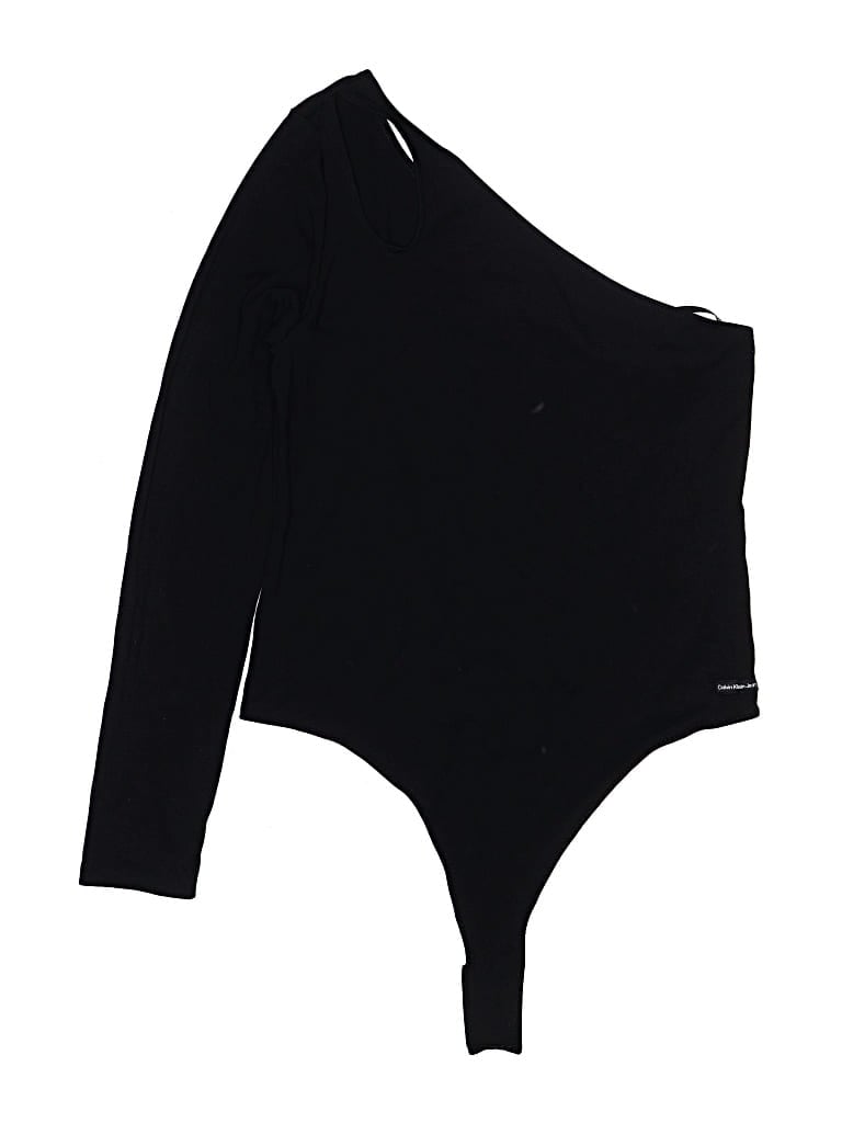 Calvin Klein Jeans Est.1978 Calvin Klein Jeans Bodysuit In Black