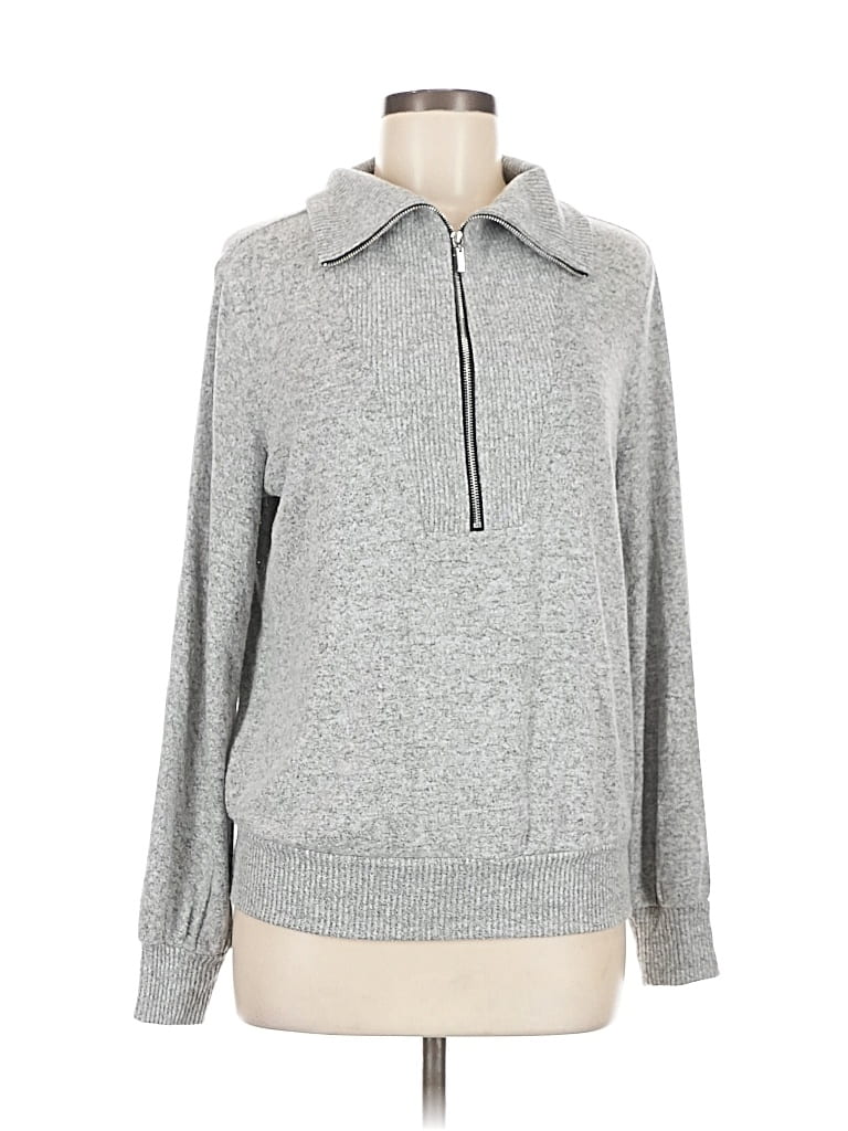 Pre-owned Fortune + Ivy Pullover Sweater In Gray