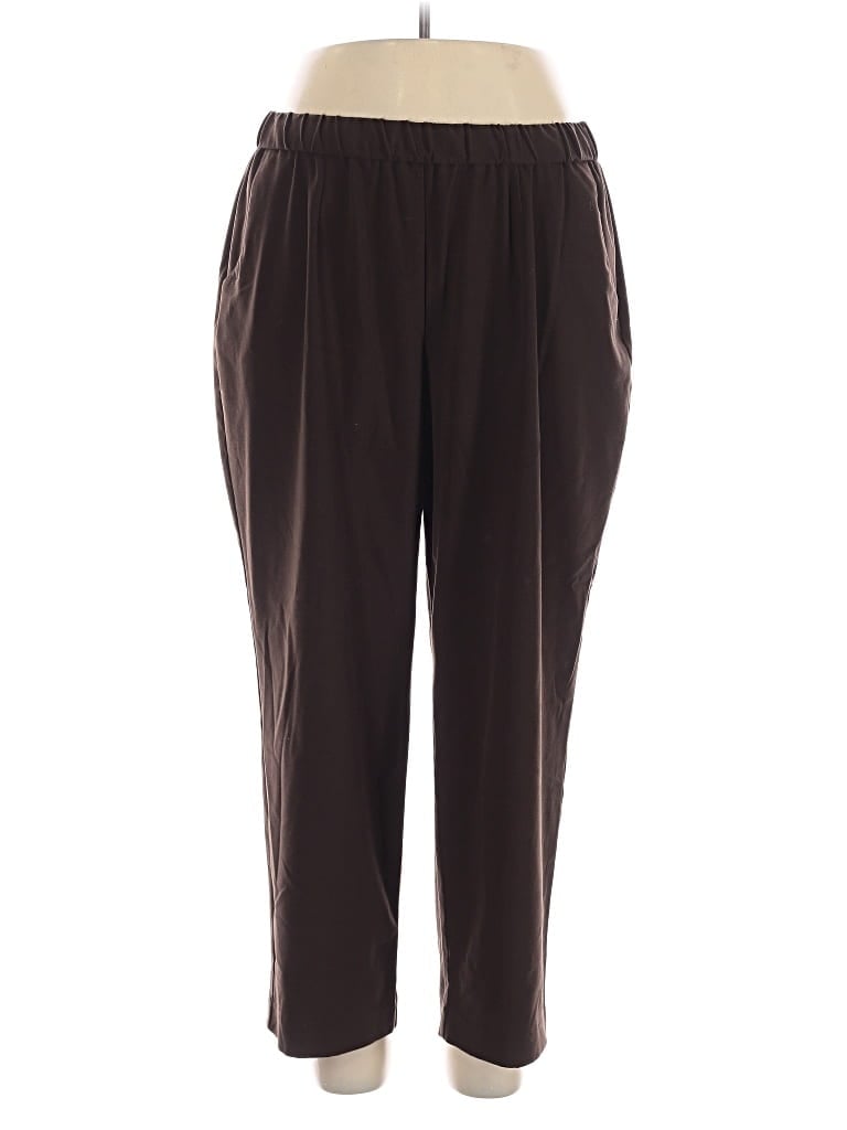 Pre-owned Croft & Barrow Casual Pants In Brown