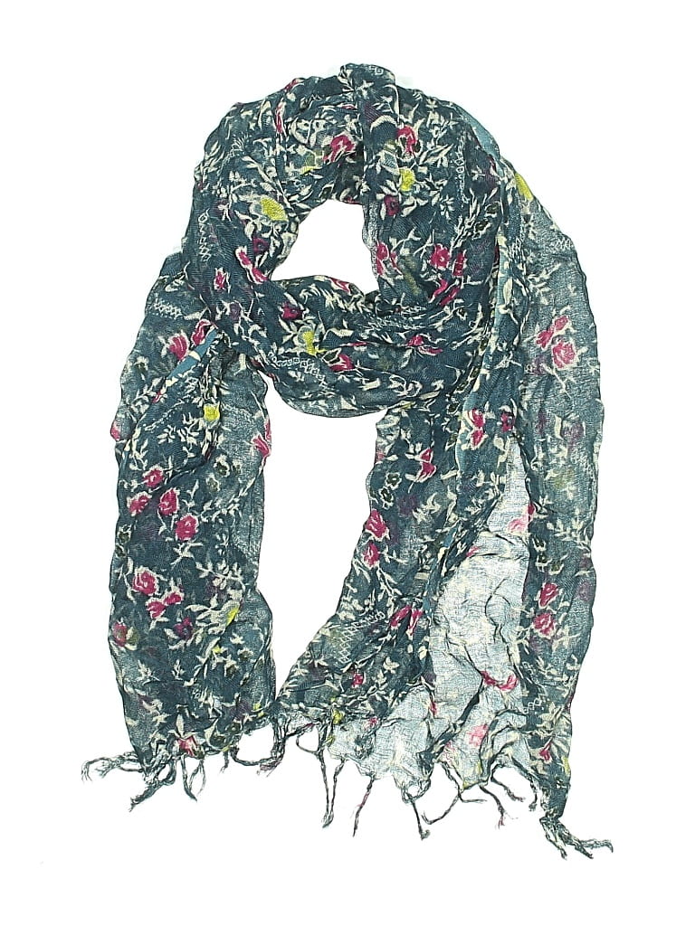 Pre-owned Unbranded Scarf In Blue