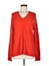Chico's 100% Nylon Orange Pullover Sweater Size Med (1) - photo 1