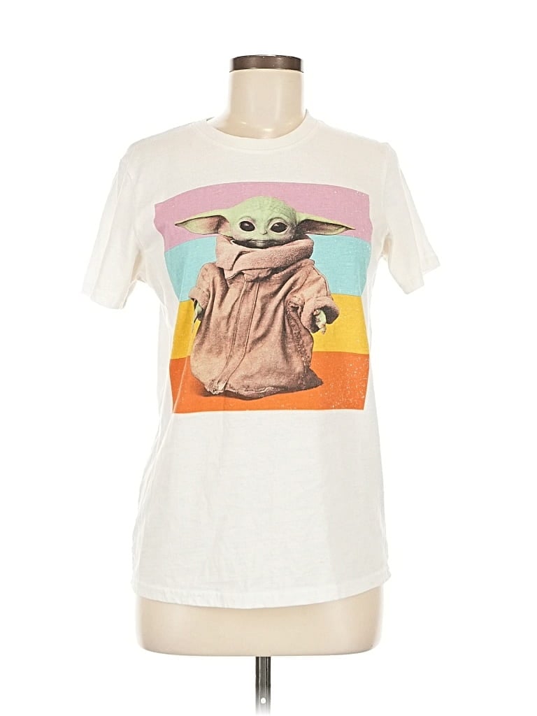 Pre-owned Star Wars Short Sleeve T-shirt In White
