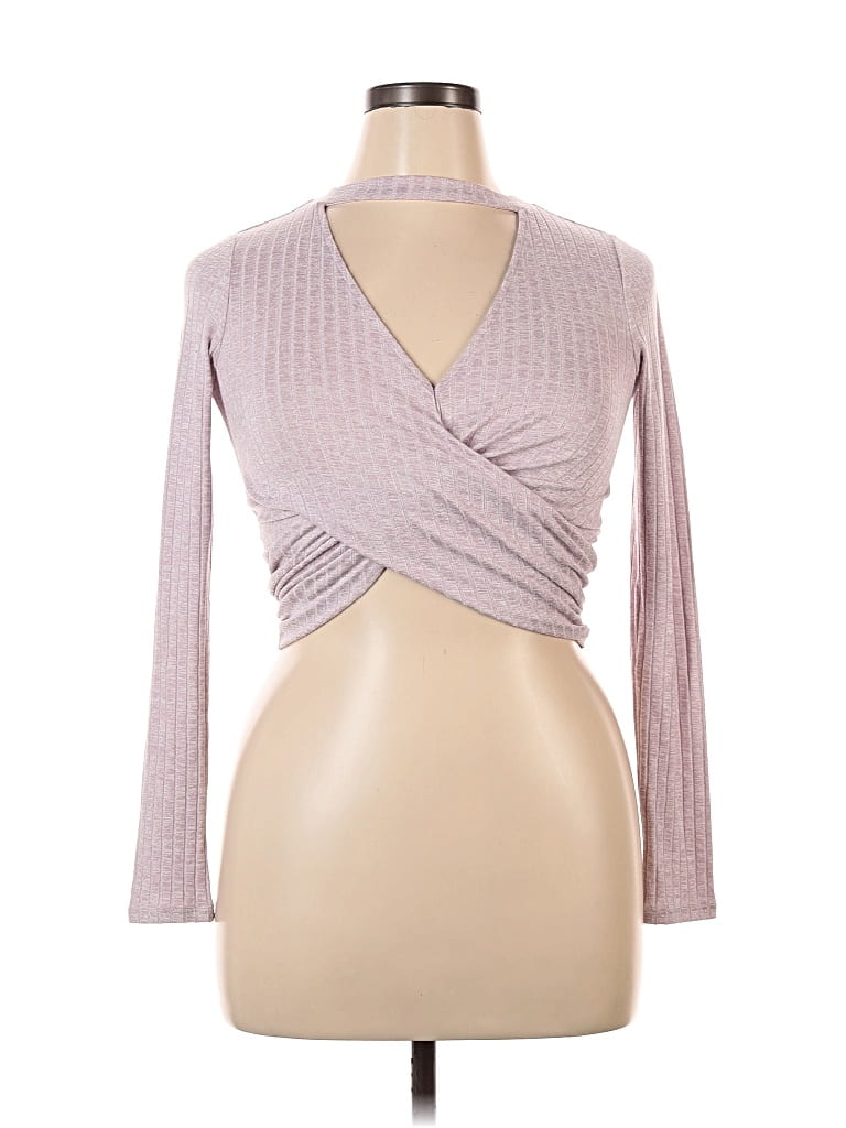 Pre-owned Forever 21 Cardigan Sweater In Pink