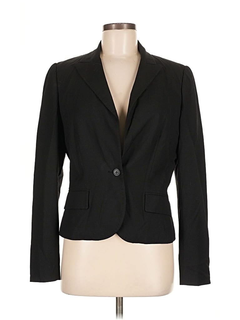 Pre-owned The Limited Blazer Jacket In Black