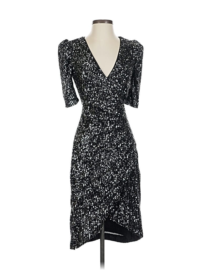 Pre-owned Calvin Klein Cocktail Dress In Black