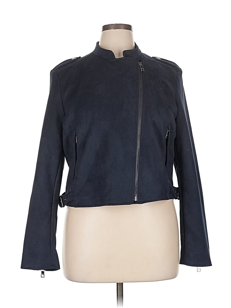 Pre-owned Banana Republic Jacket In Blue