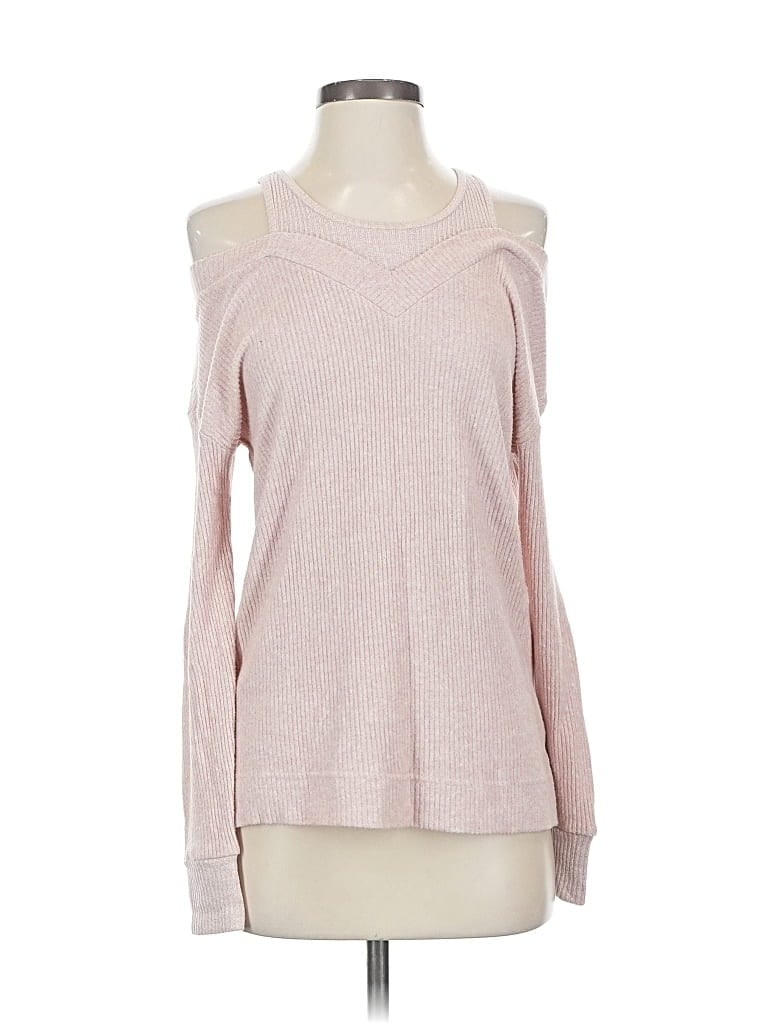 Pre-owned Saturday Sunday Long Sleeve T-shirt In Pink